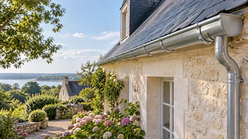 Gouttières et zinguerie